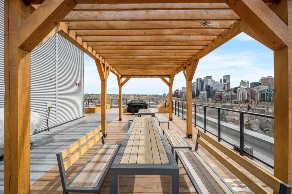 Chic 1Br Kensington Unit W/Parking YYC Exterior foto